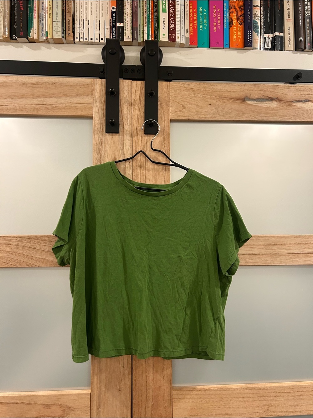 Target summery green tee 100% cotton